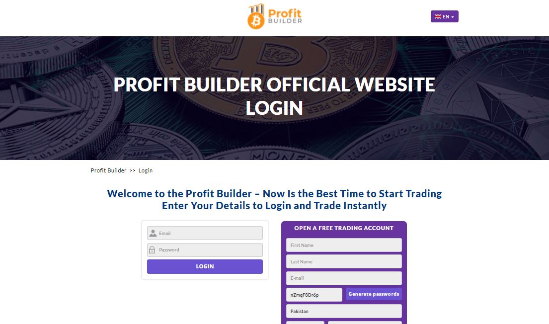 Profit Builder Login