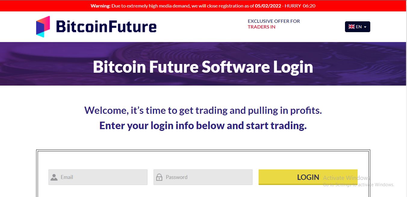 Bitcoin Future Login