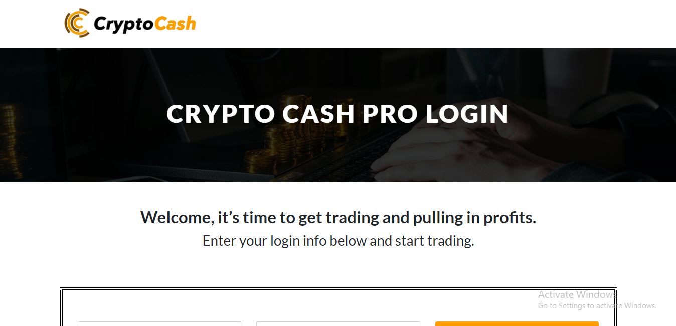 Crypto Cash Login
