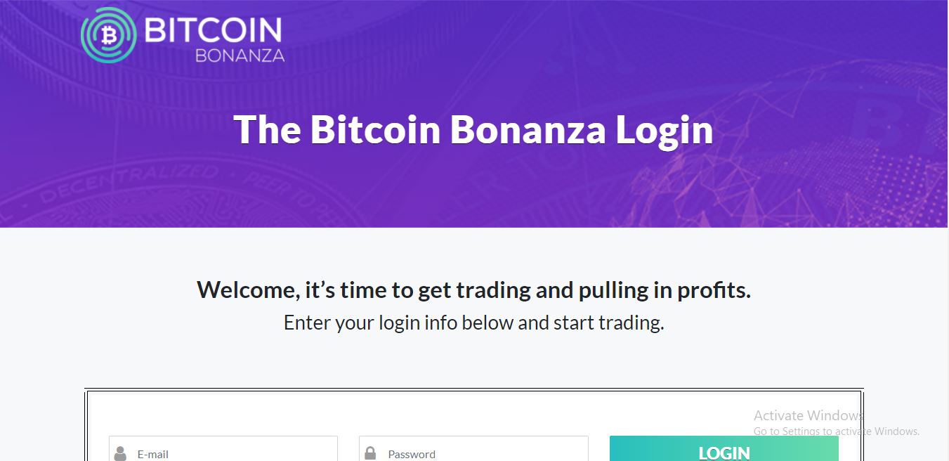 Bitcoin Bonanza Login