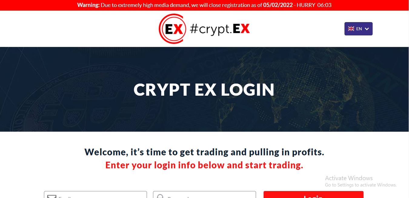 Cryptex Login