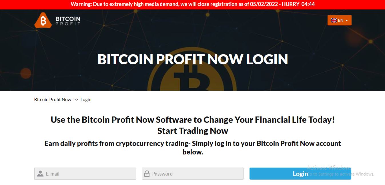 Bitcoinfit Login
