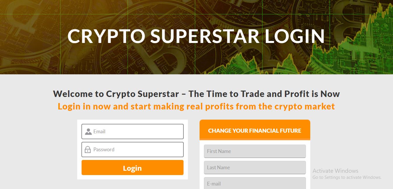 Crypto Superstar Login