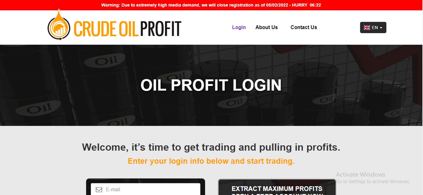 Oil Profit Login