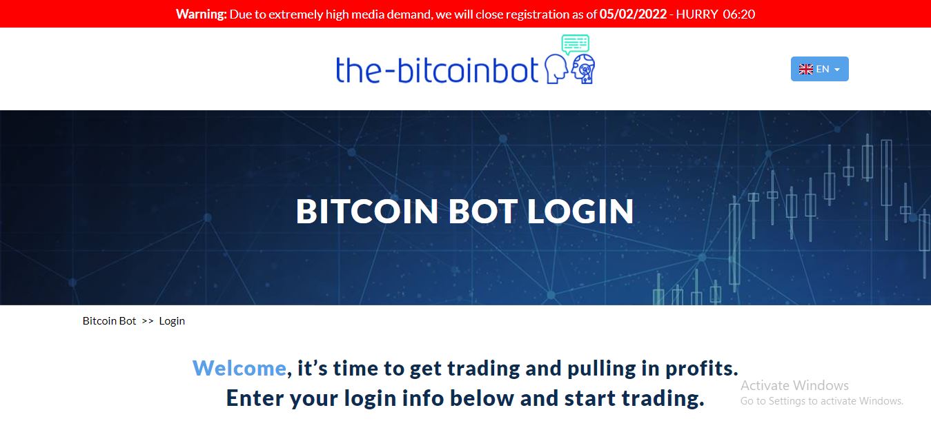 Bitcoin Bot Login