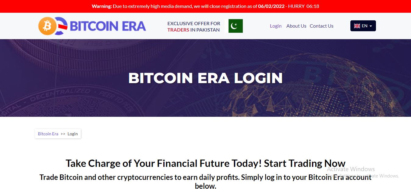 Bitcoin Era Login