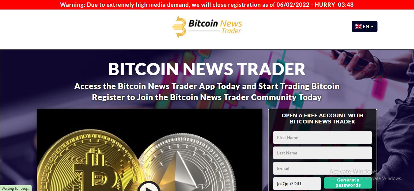 Bitcoin News Trader Login
