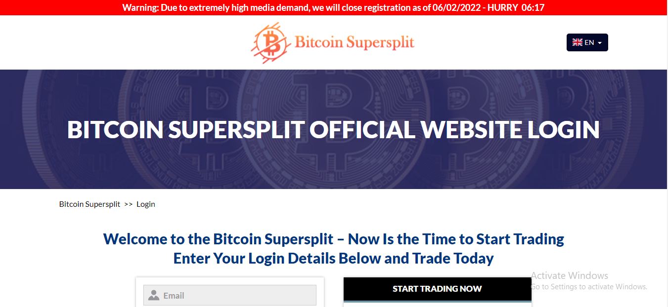 Bitcoin Supersplit&nbsp; Login