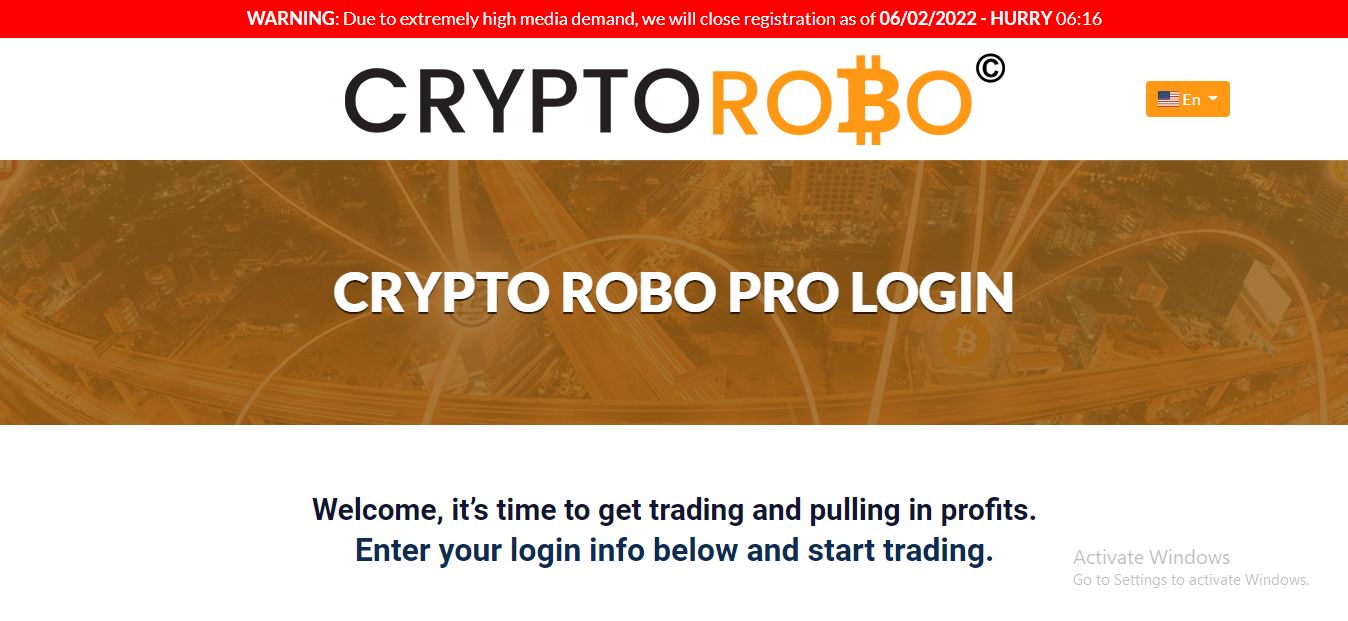 Crypto Investor Login