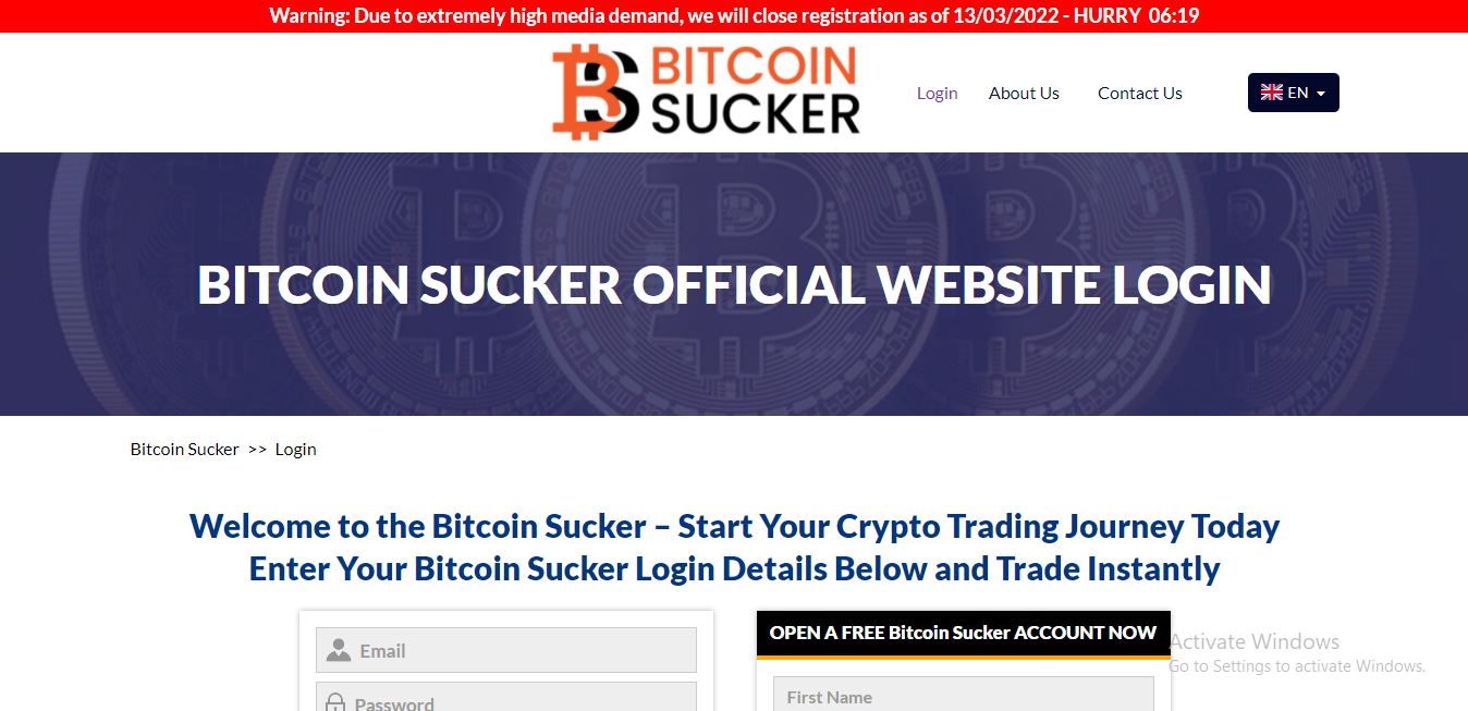 Bitcoin Smarter Login