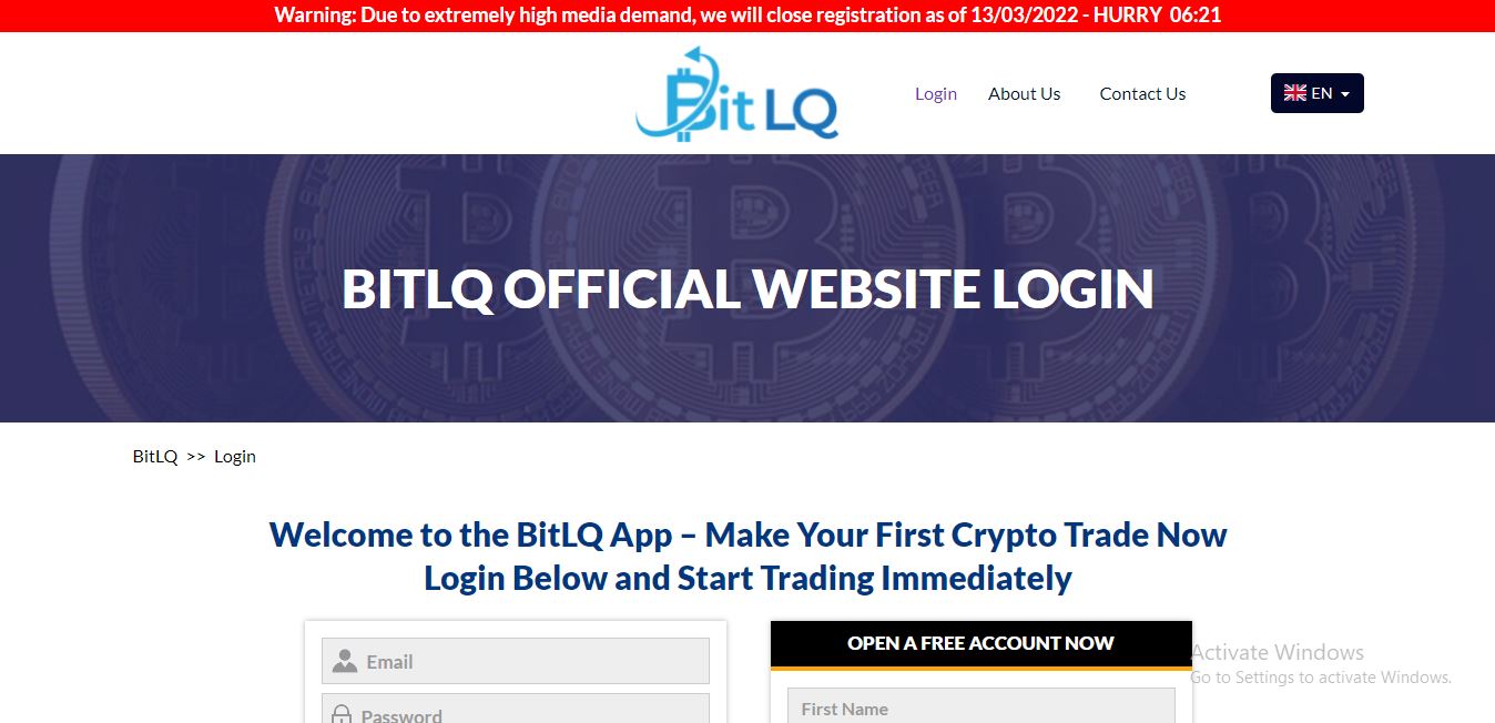Bitlq Login&nbsp;