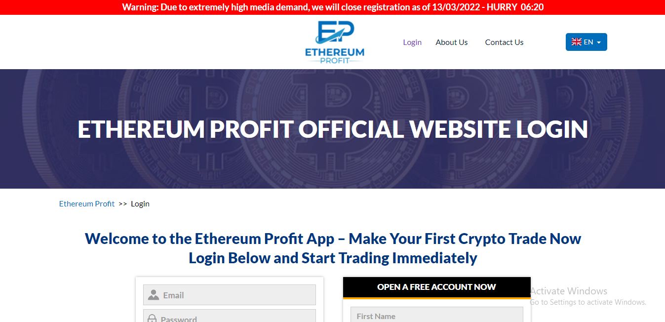 Ethereum Profit